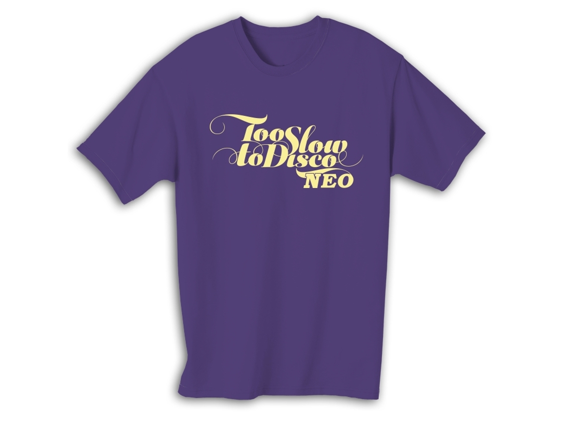 Too Slow To Disco Neo ROCKINSTONE Camiseta unisex para adultos, superventas. Talla: S