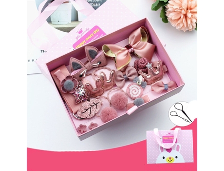 ELKUAIE Pinzas para el pelo para niña bebé, lazos para el pelo bonitos, lazos para el pelo elásticos para bebé, accesorios para el cabello, conjunt...