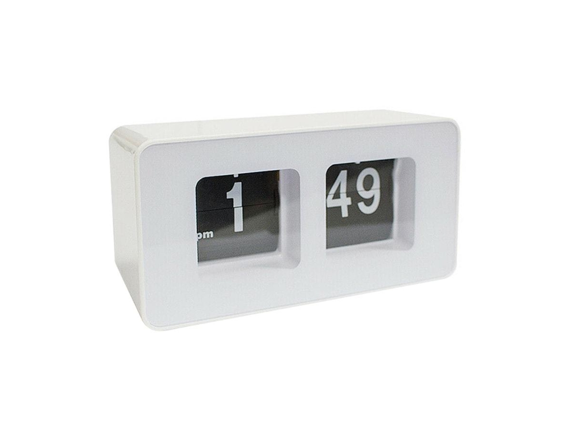 Reloj Flip Retro - Blanco