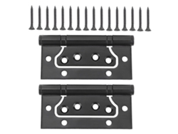 2026 Store-bisagra Oculta De Acero Inoxidable 304 Para Puerta Bisagra De Cola Hardware Accesorios De Muebles Negro