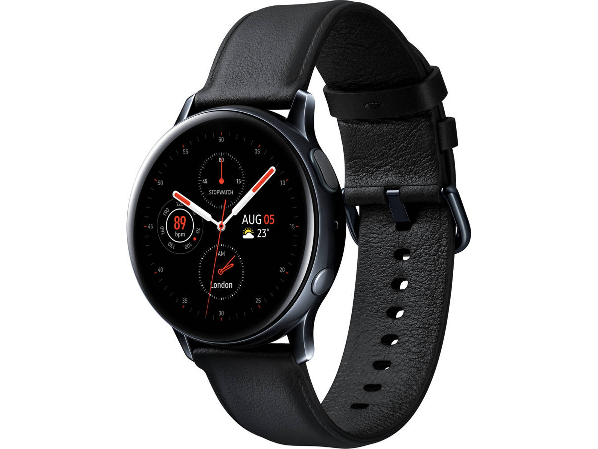 Smartwatch SAMSUNG Galaxy Active 2 Acero 40 mm Negro Worten.es