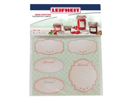 LEIFHEIT 3217 Etichette Decorative Colori Pastello