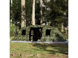 Tienda de campaña familiar tipo túnel impermeable de camuflaje para 6 personas Wsd373305 Lovely Home