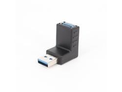 Adaptador 35300r (usb - Usb - Negro). Alta Velocidade E Compatibilidade, Ideal Para Casa, Escritório E Viagens, Para Utilizadores