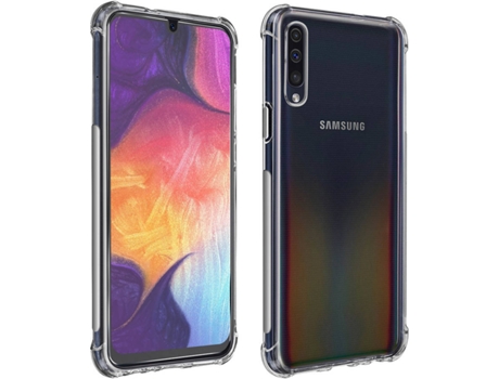 Carcasa y Protector de Cristal Templado Samsung Galaxy A50 / A30s AVIZAR PACK-PREMS-A50 Negro