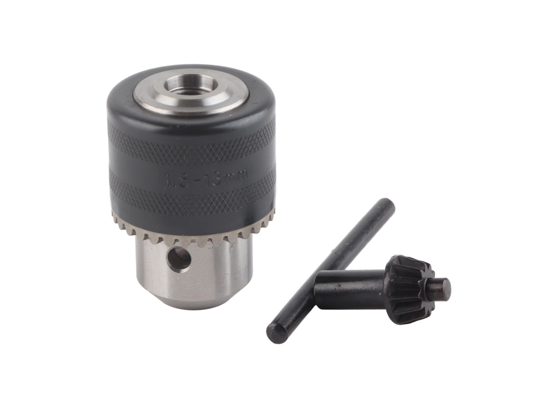 Portabrocas De Conexión Rápida Con Llave, Capacidad De 1,5 A 13 Mm (1/2-20unf) Para Atornillador De Impacto