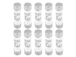 Veloriskku-10 Peças De Fusível Cilíndrico Rt14-20 Com Indicador 10x38 5a 380-500vca Alta Capacidade De Ruptura Elétrica Eléctronico