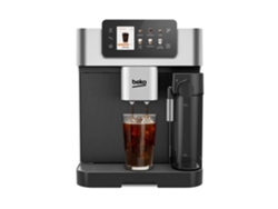 Cafetera con molinillo Beko Ceg7348x 1350 W 250 g de granos Negro/Plateado