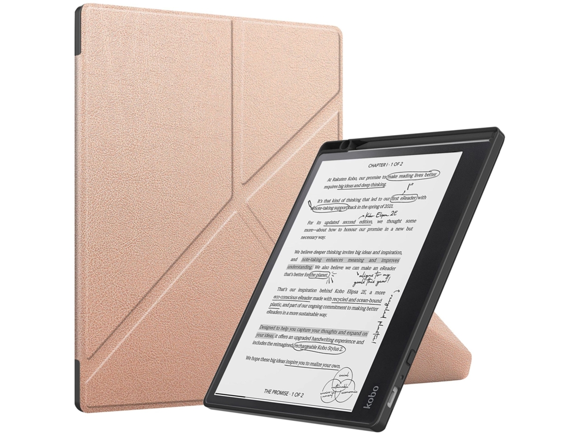 Funda Fwinl para Kobo Elipsa 2e de 10,3 pulgadas en oro rosa