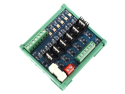 Placa de potencia amplificadora de CC PLC de 6 canales con transistor