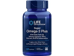 Complemento Alimentar LIFE EXTENSION Super Omega- W / Krill (120 pérolas)