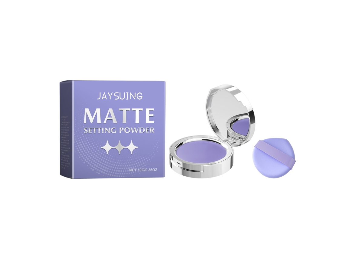 Polvos fijadores mate para maquillaje