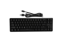 Teclado Mecánico Para Juegos Ajazz K680t Negro Con Retroiluminación, Bluetooth De 2 Modos Y Con Cable, 68 Teclas.