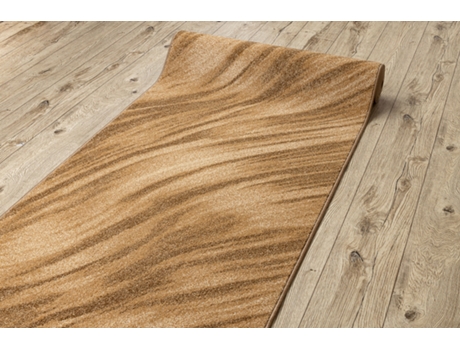 Alfombra de Pasillo Karmel Fryz - Saka Beige 100 cm