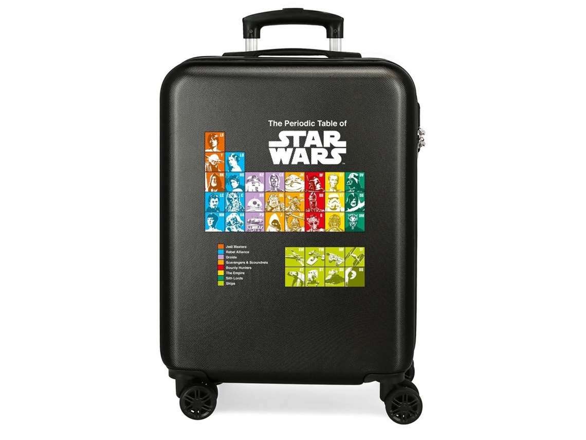 Maleta De Cabina Star Wars Badges Negro (55x38x20cm - 35l)