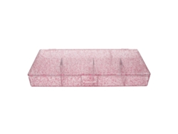 Caja Organizadora Con Tapa Sellada Y Múltiples Compartimentos Para Peluquerías Y Hogar Almacenamiento De Pequeños Artículos