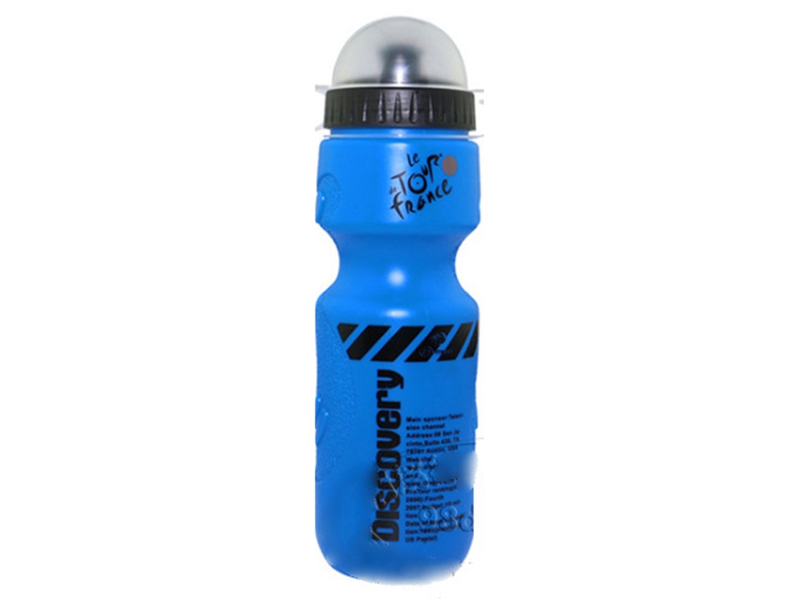 Botella De Agua Portátil De Plástico Para Exterior 650ml Taza Tetera Vaso Azul