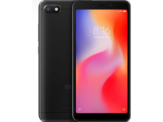 Smartphone XIAOMI Redmi 6A (5.45'' - 2 GB - 16 GB - Negro)
