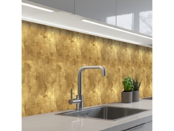 Salpicaderos De Cocina Industrial - Textura - Oro 450x60 Cm