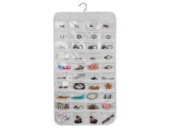JEIIBRZUI Organizador Suspenso Joias Bolsos ZEAICOS (44x15x2cm)