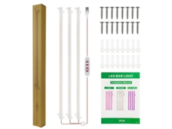 Lámpara Led De Cultivo Para Plantas De 6,2 W, 126 Led, 4000 K, Con Temporizador De 8 H/12 H/16 H Y 5 Niveles De Brillo (3 Barras).