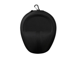 Estuche Rígido Para Auriculares (negro) Con Ganchos