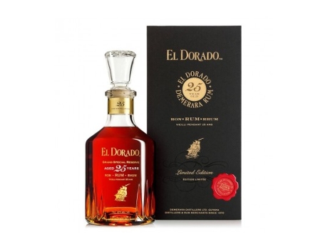 Ron DEMARA DISTILLERS El Dorado 25 Años Special Reserve