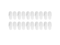 10 pares de pantuflas desechables con suela cómoda de 29 x 12 cm, tamaño adecuado para garantizar la seguridad, pantuflas de viaje desechables tipo gofre.