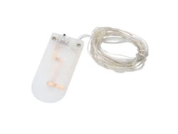 2026-luces De Cadena Led De Alambre De Cobre Impermeable Bonitas Para Decoración Diy Hogar Patio Fiesta Amarillo