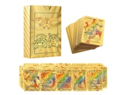 Set De Cartas De Anime Con Lámina Dorada De 27/55/86/110 Piezas Coleccionables Para Niños