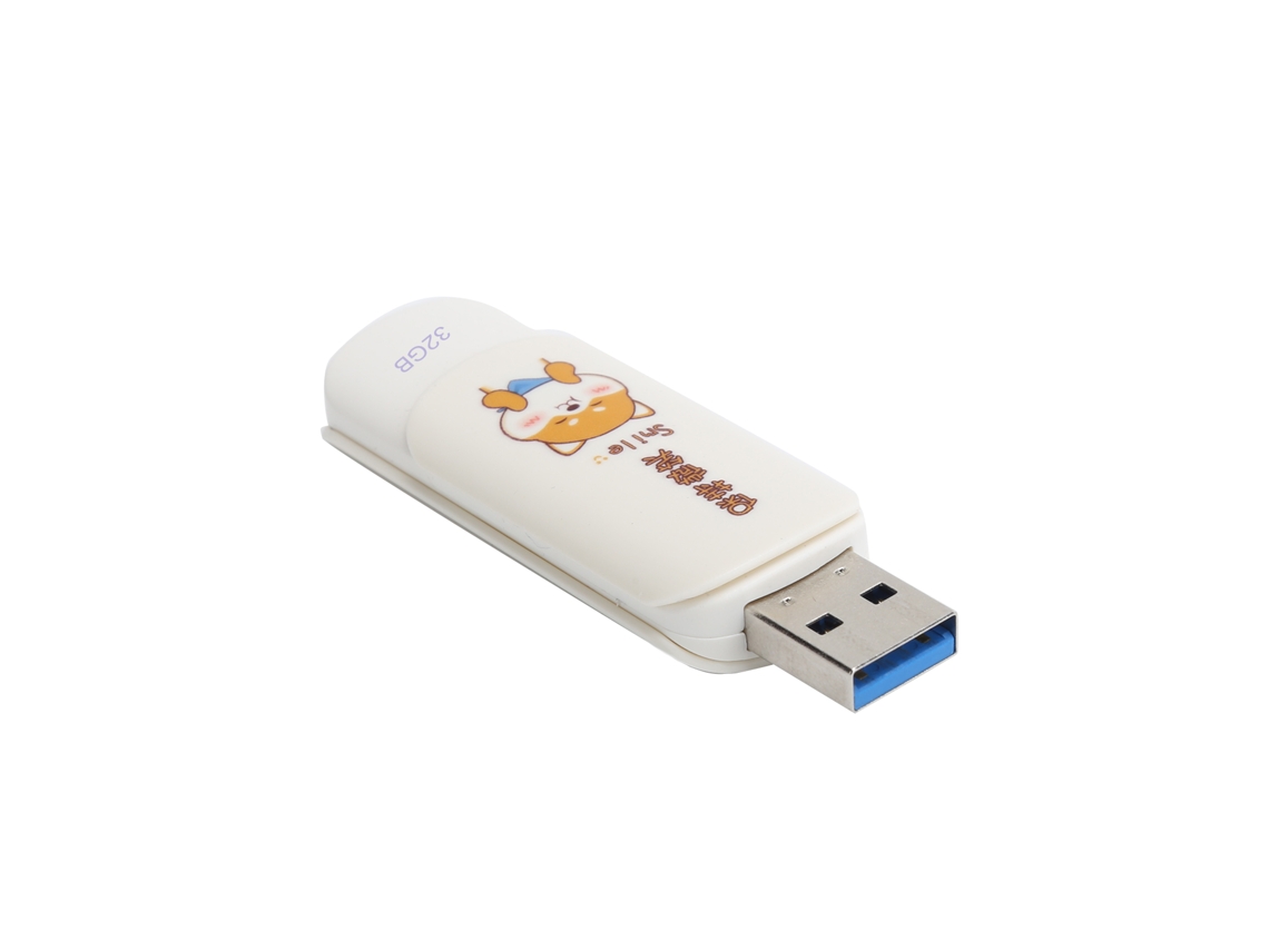 Memoria Usb Portátil U Disk Usb2.0 Cute Slide Cover Regalo Para Estudiantes 32gb