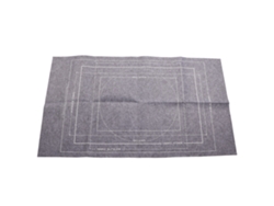 Tapete De Juego Enrollable De Fieltro Gris Con Almacenamiento, 116 X 66 Cm.