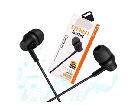 Auriculares deportivos con cable SLOWMOOSE 1.2M