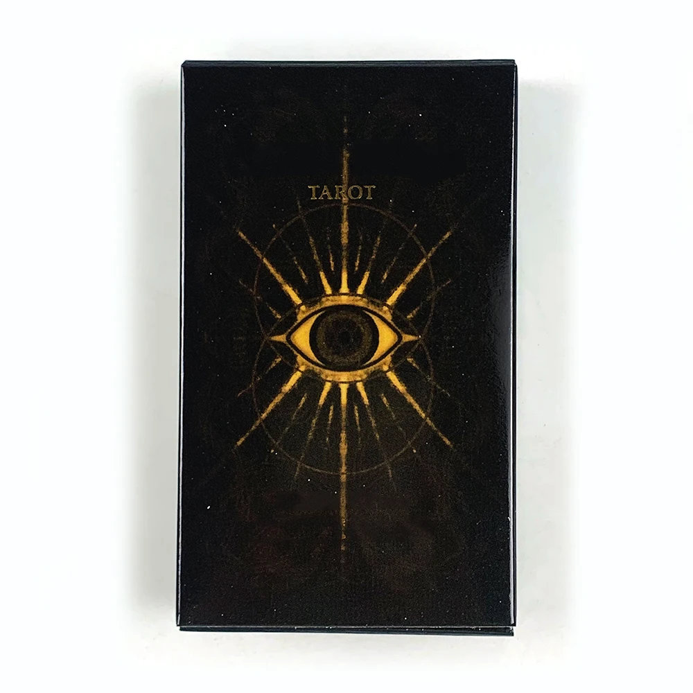 Baraja de tarot completamente nueva, 80 cartas, estilo artístico misterioso, diseño clásico. MDUG