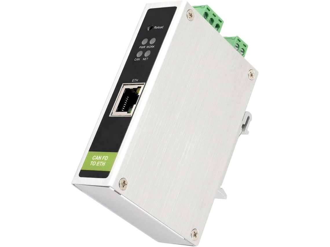 Adaptador Industrial Convertidor Can A Ethernet Con Alta Latencia Y Modbus