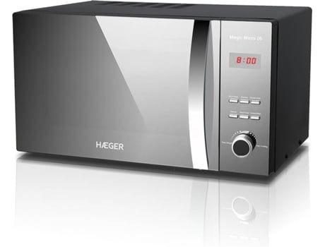 Micro-ondas HAEGER Magic Micro (26 L - Sin Grill - Gris Metalizado)