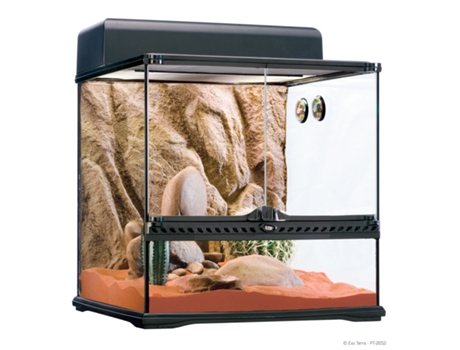 Terrario Kit Desértico Exoterra 60LM, 45x45x45 EXO TERRA