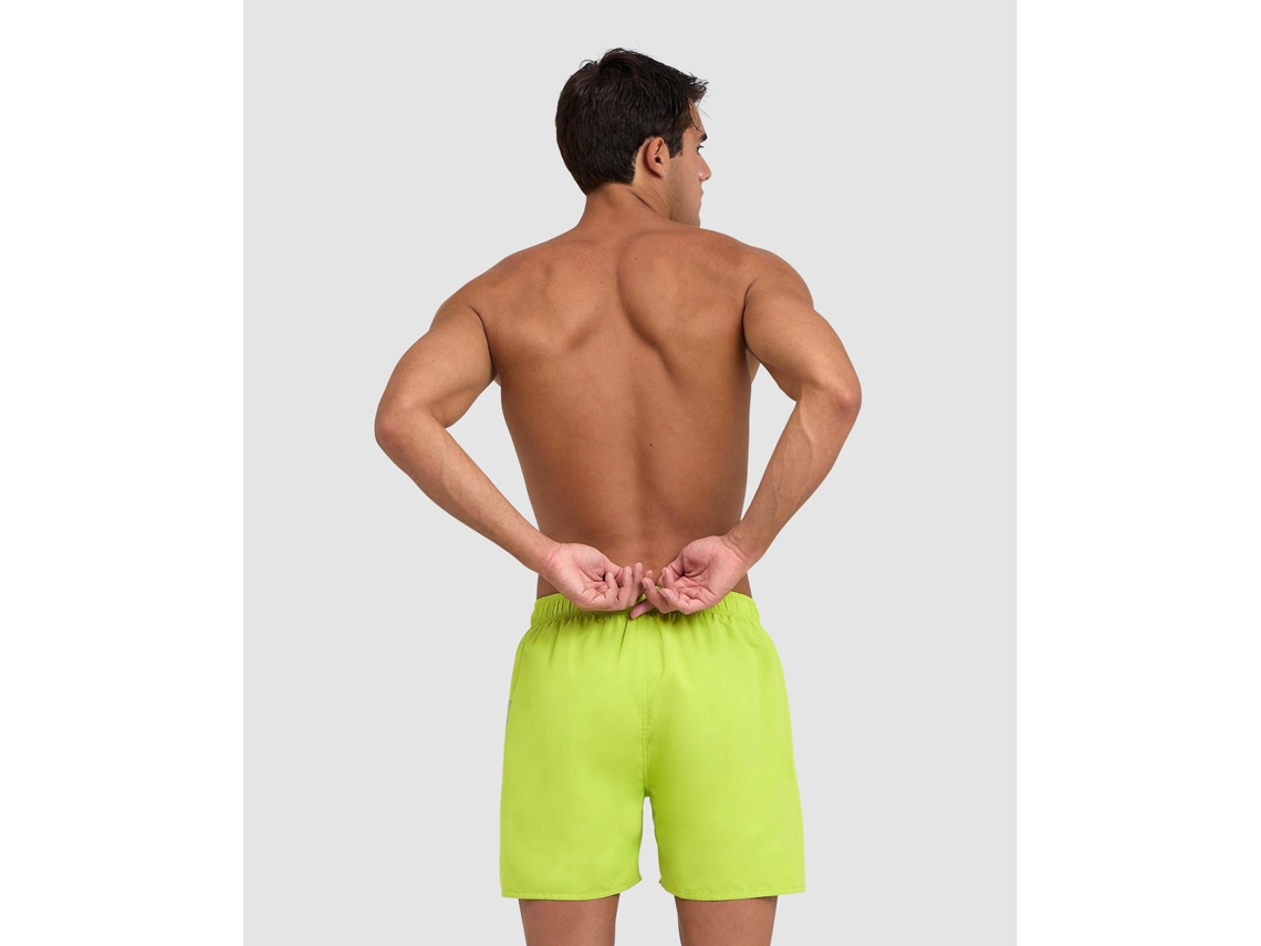 Bañador de Hombre para Natación ARENA Fundamentals Logo Verde (M)