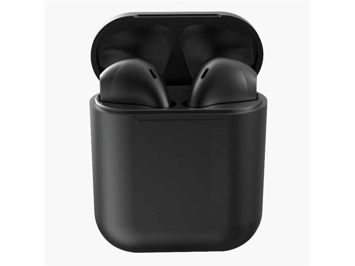 Auriculares Bluetooth True Wireless INTERSTELLAR inpods12 (In Ear - Micrófono - Negro)