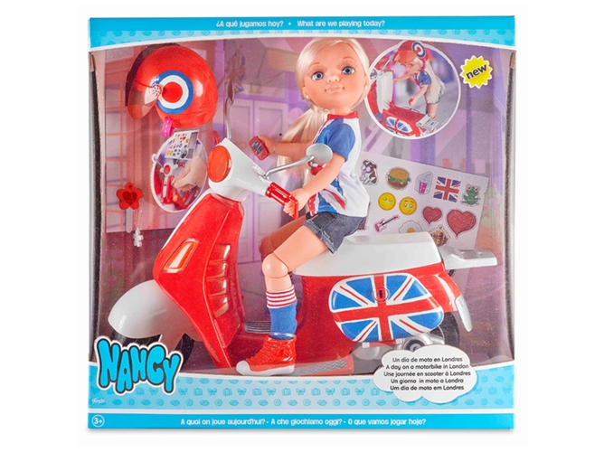 Muñeca NANCY un día de moto en Londres