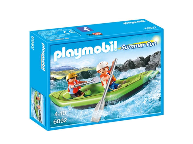 PLAYMOBIL Summer Fun: Niños en Canoa - 6892 (Edad Mínima: 4)
