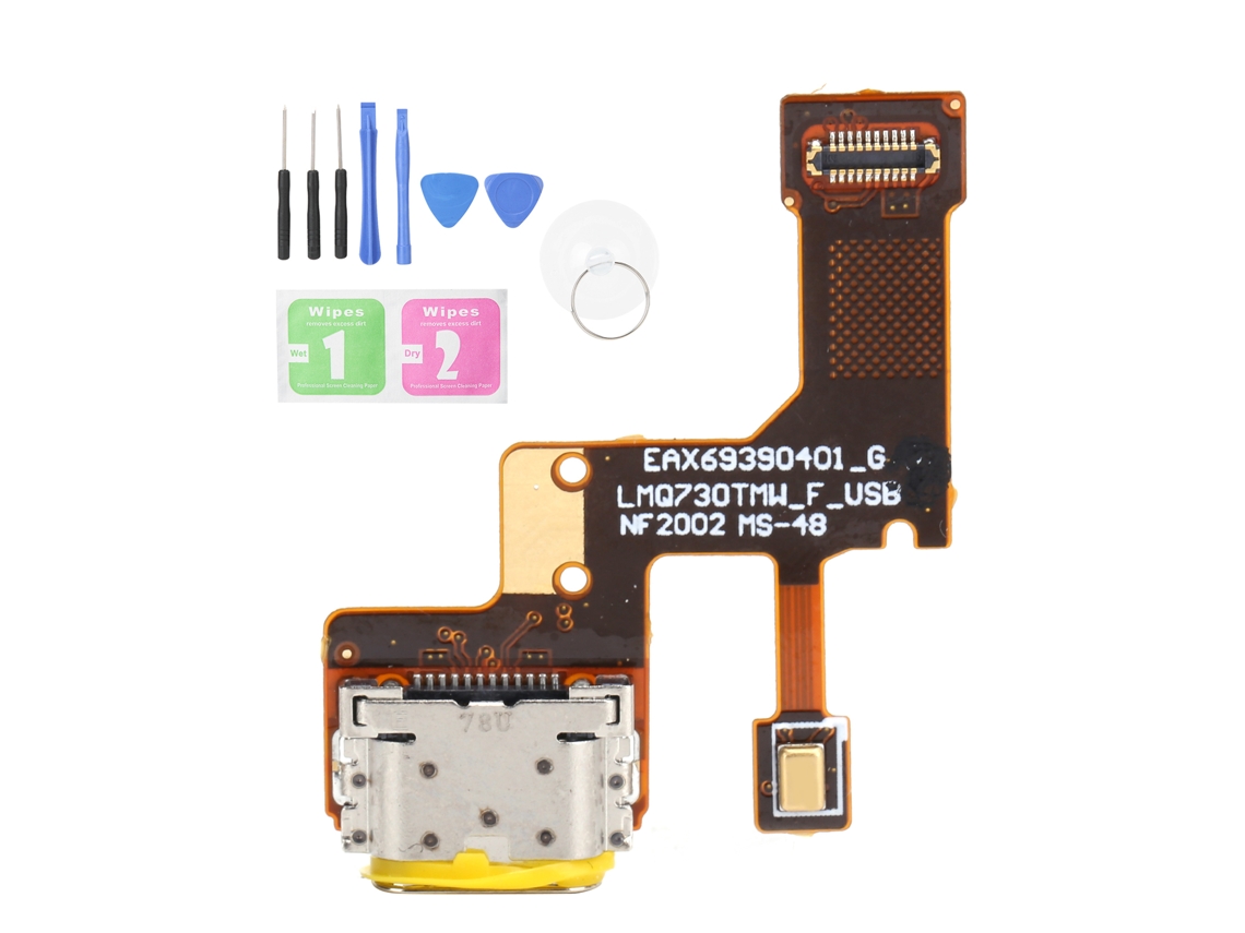 Cavo Flexível Porta De Carregamento Usb Para Lg Stylo 6 Q730 6.8in 2020 - Substituição