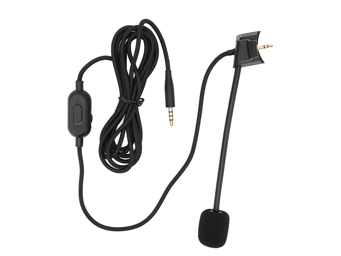Cabo De Áudio Com Microfone Para Fones De Ouvido Quiet Comfort 35/qc35 Ii Com Controle De Volume E Mudo