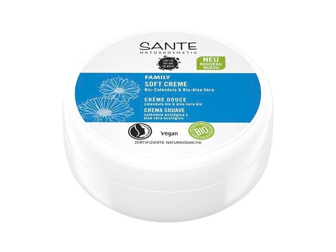 Crema Corporal SANTE Hidratante Família Calêndula Orgánica y Aloe Vera Orgánica (150 ml)