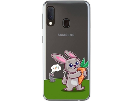 Carcasa Samsung Galaxy A20e 5.8" TUMUNDOSMARTPHONE Conejo Multicolor