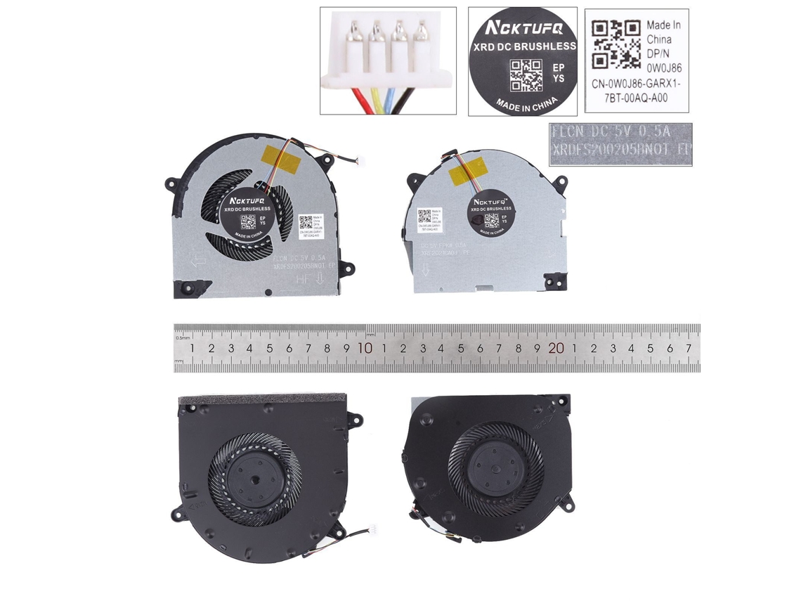 Ventilador De Notebook Lenovo Y540 17 Y7000 17 17irh Lr,oem Compativel
