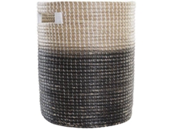 Cesta DKD HOME DECOR (Beis - Hierba Marina - 33x33x43 cm)