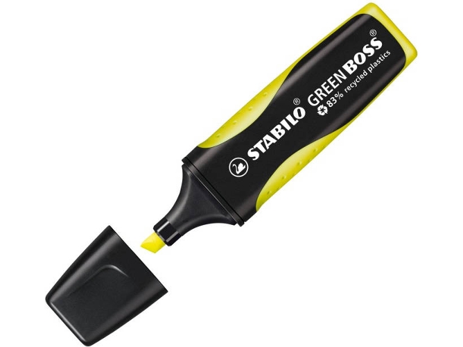 Marcador STABILO Green Boss Amarillo