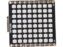 Placa De Desarrollo Dual Rp2350a: Led Rgb De 8x8 Con 6 Imu Qmi8658 Para El
