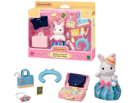MuÁÂÁÂÁÂÁ±eca SYLVANIAN Sylvanian Set Viaje De Fin De Semana - Emilia Conejo De Nieve - (Edad MÁÂÁÂÁÂÁ nima: 3 AÁÂÁÂÁÂÁ±os)...